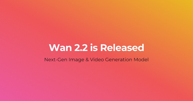 Wan 2.2 is Live Today! image