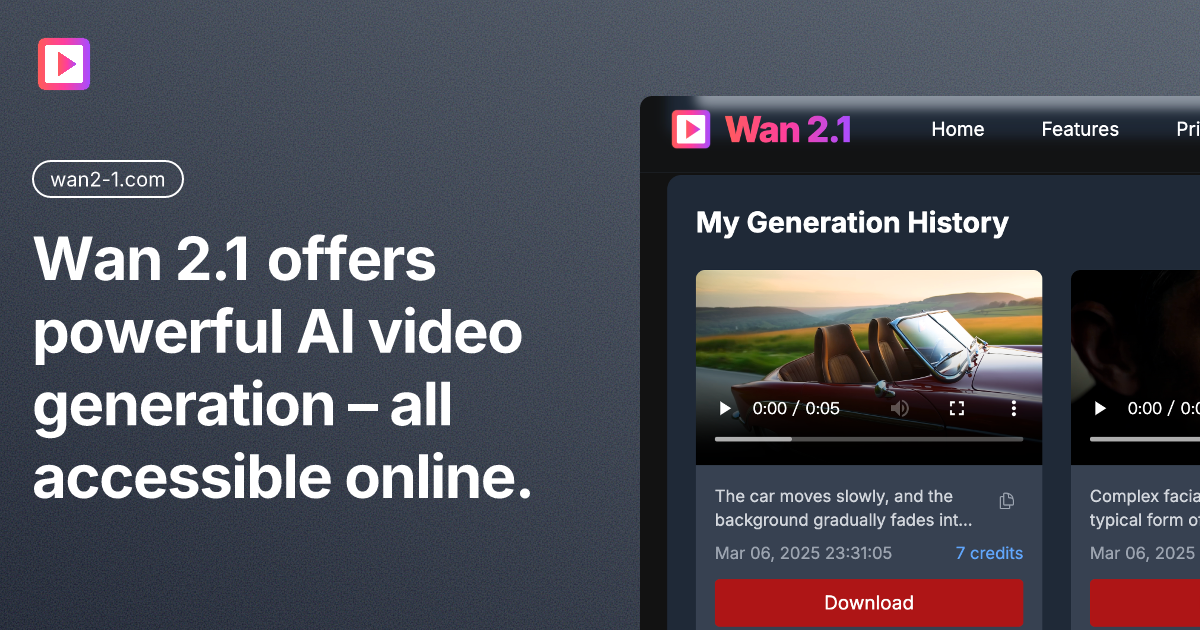 Sign in wan 2 1 ai video generator